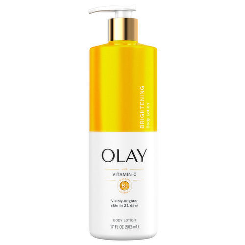 Olay vitamin c B3 brightening body lotion 502ml