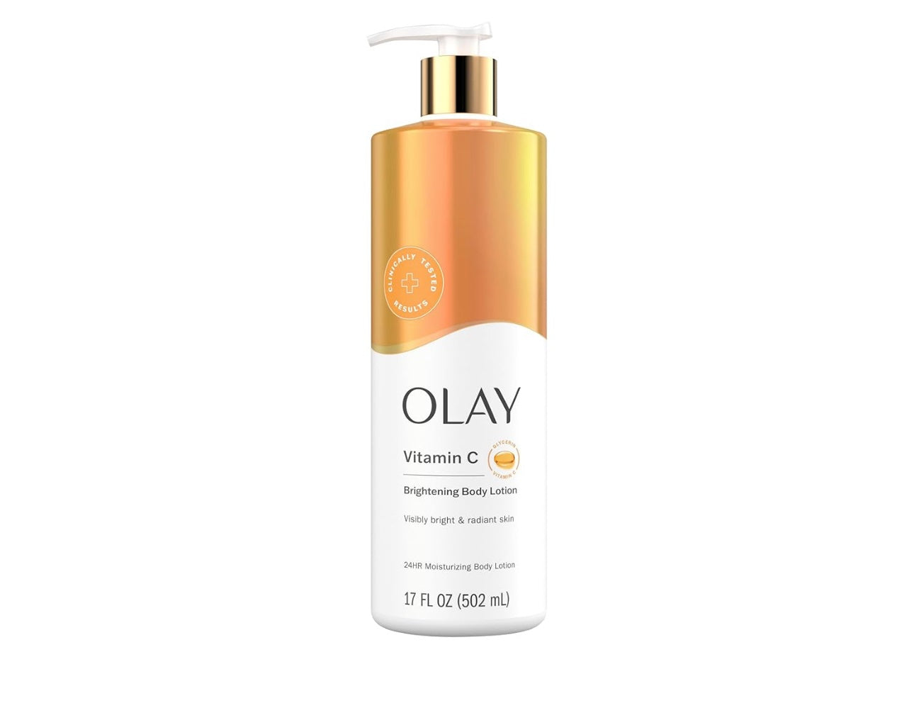 Olay vitamin c brightening body lotion 502ml