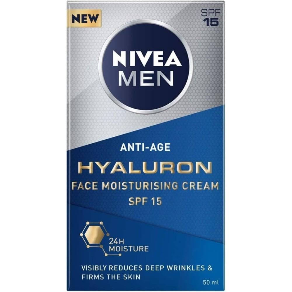 ANTI-AGE HYALURON FACE MOISTURISING CREAM SPF 15