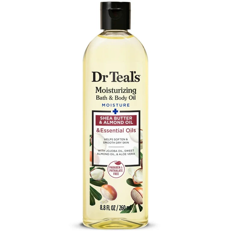 Dr Teal's Shea Butter & Almond Oil Moisturizing Bath & Body Oil