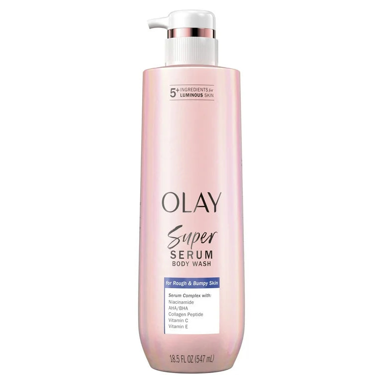 Olay Super Serum Body Wash for Rough & Bumpy Skin 547ml