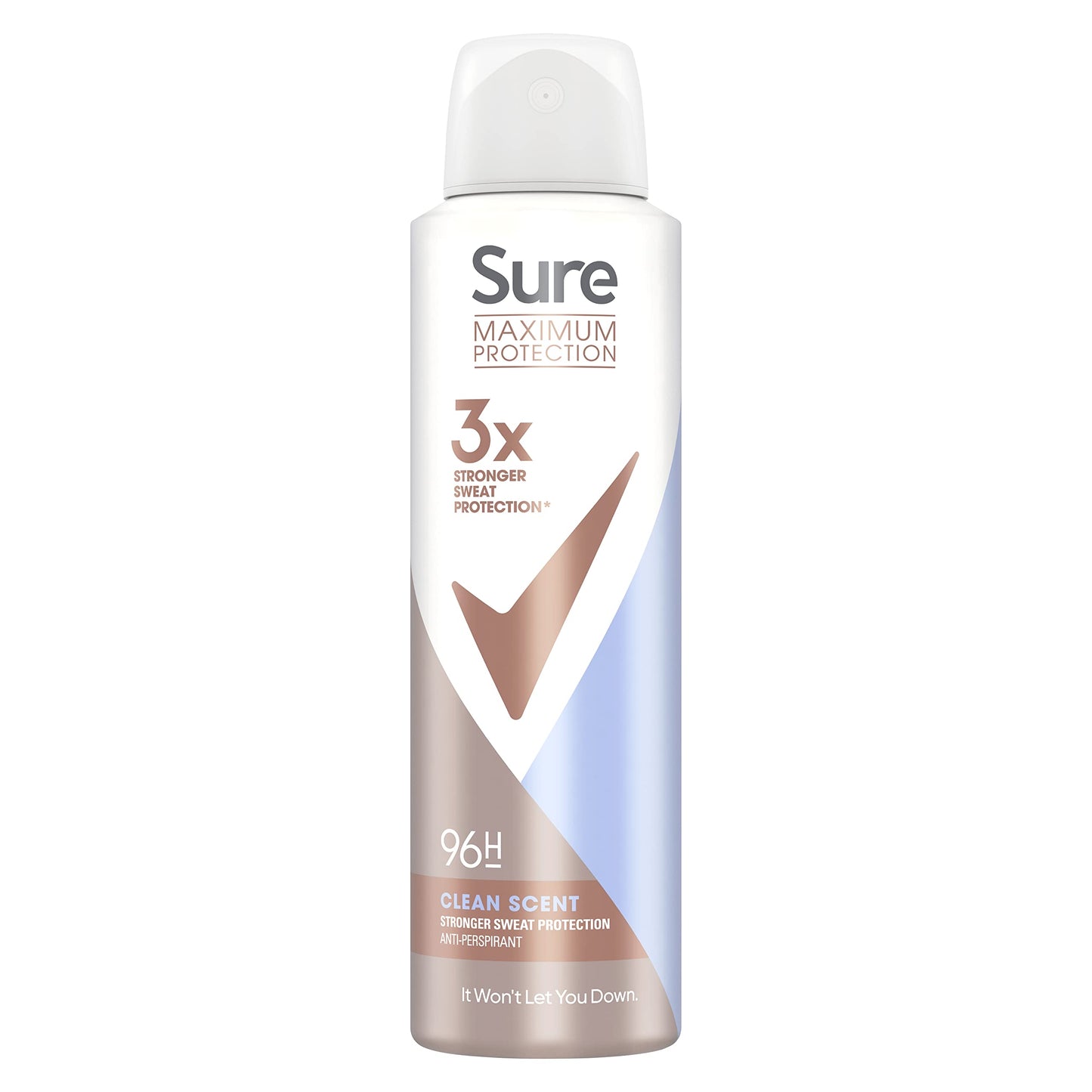Sure Maximum Protection Clean Scent Anti-perspirant Deodorant Aerosol 150 ml