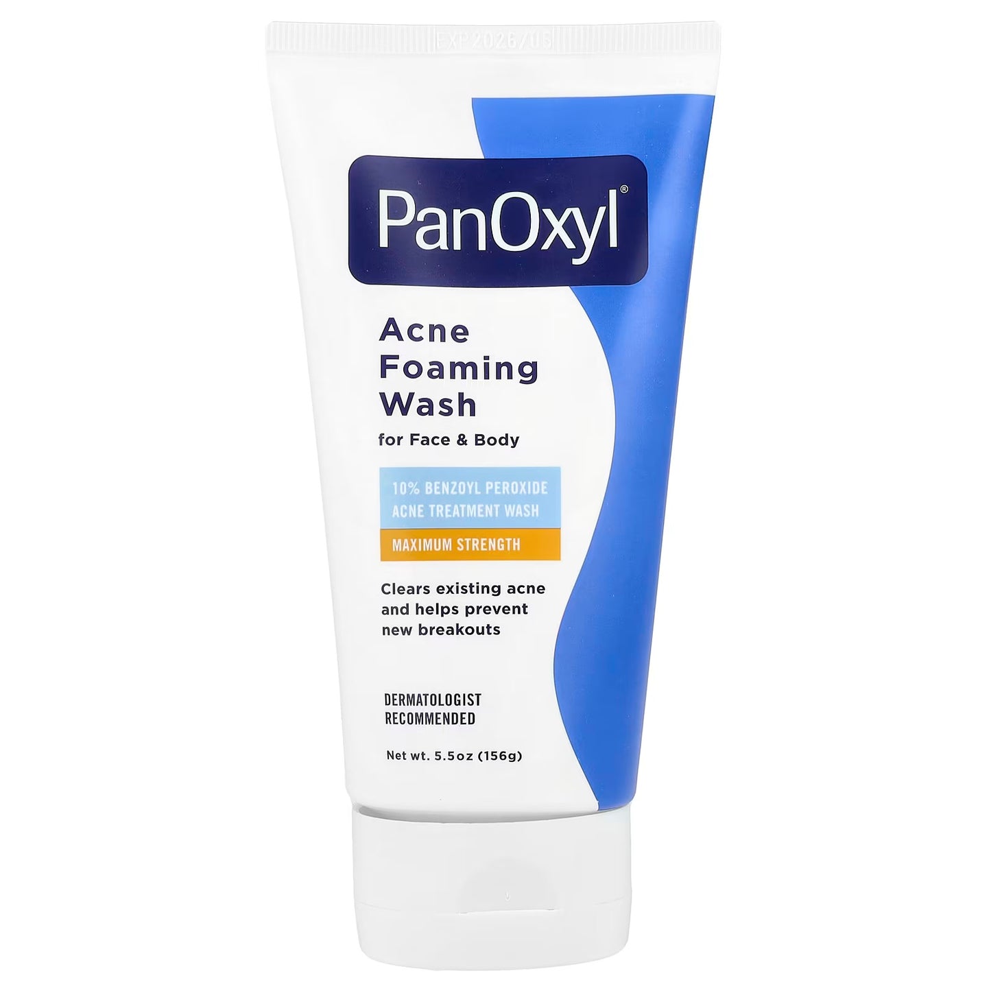 PanOxyl acne foaming wash 10% Benzoyl Peroxide 5.5 oz