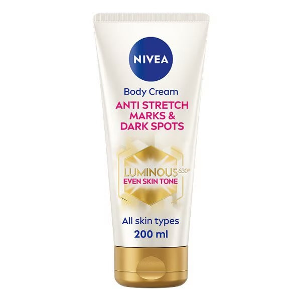 NIVEA Luminous 630 Anti Stretch Marks & Dark Spots Body Cream 200ml
