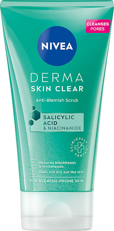 DERMA SKIN CLEAR ANTI-BLEMISH SCRUB