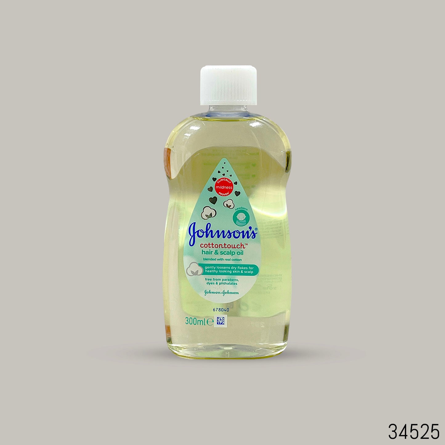 Johnson's Baby Cottontouch Hair & Scalp Oil 300ml