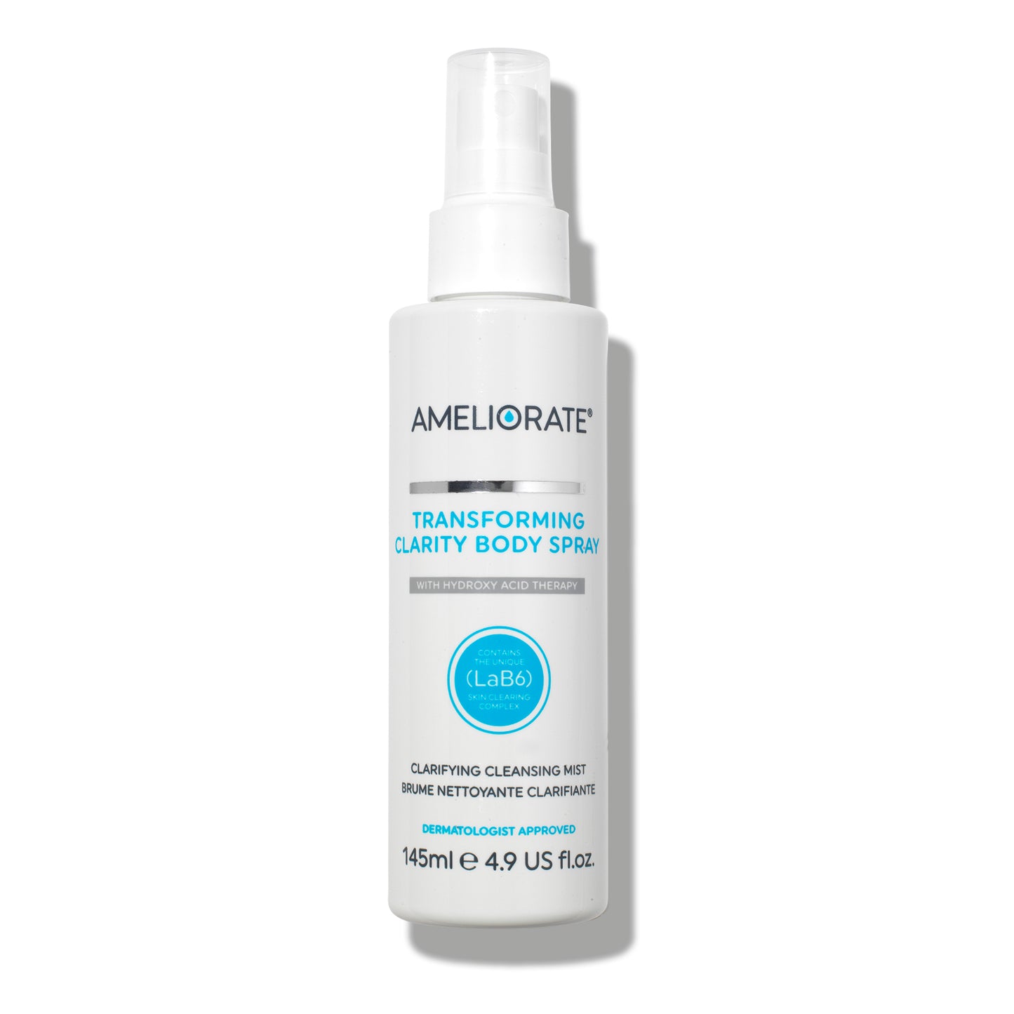 AMELIORATE Transforming Clarity Body Spray 145ml