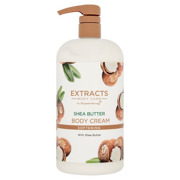 Superdrug Extracts Shea Body Cream 1 Litre