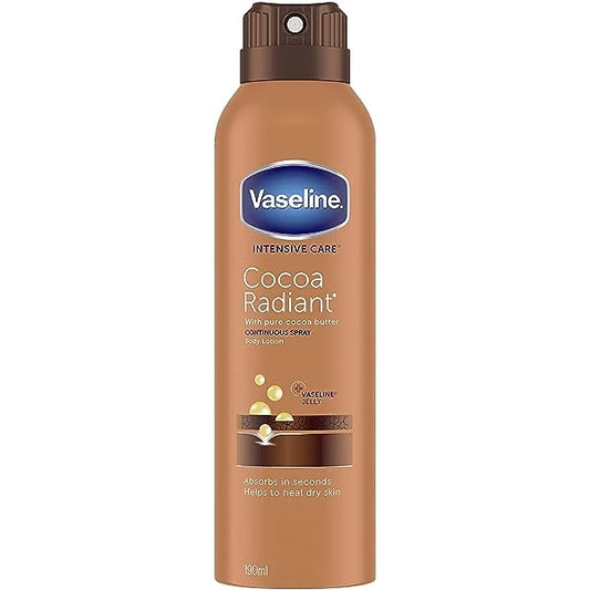 Vaseline Intensive Care Cocoa Radiant Spray Moisturiser 190 ml