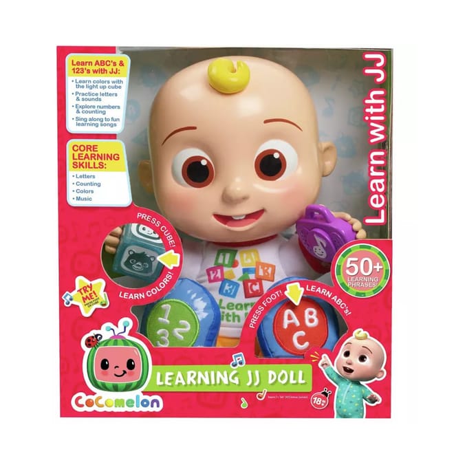 Cocomelon Learning JJ Doll