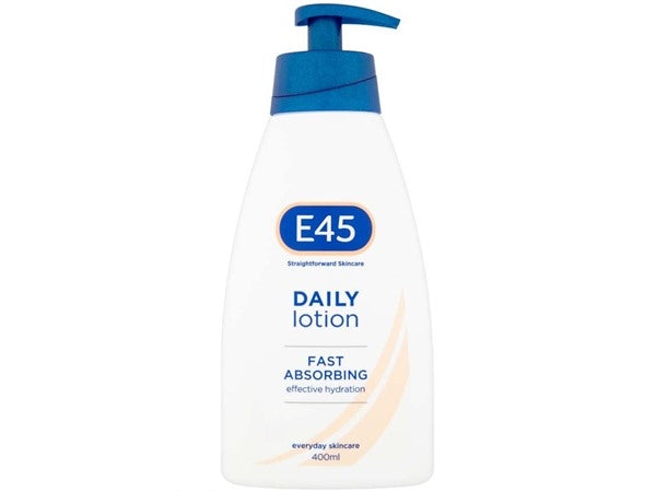 E45 Daily Non-Greasy 465Moistruising Lotion for Dry Skin - 400ml