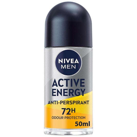 NIVEA MEN Active Energy Anti-Perspirant Deodorant Roll-On 50ml
