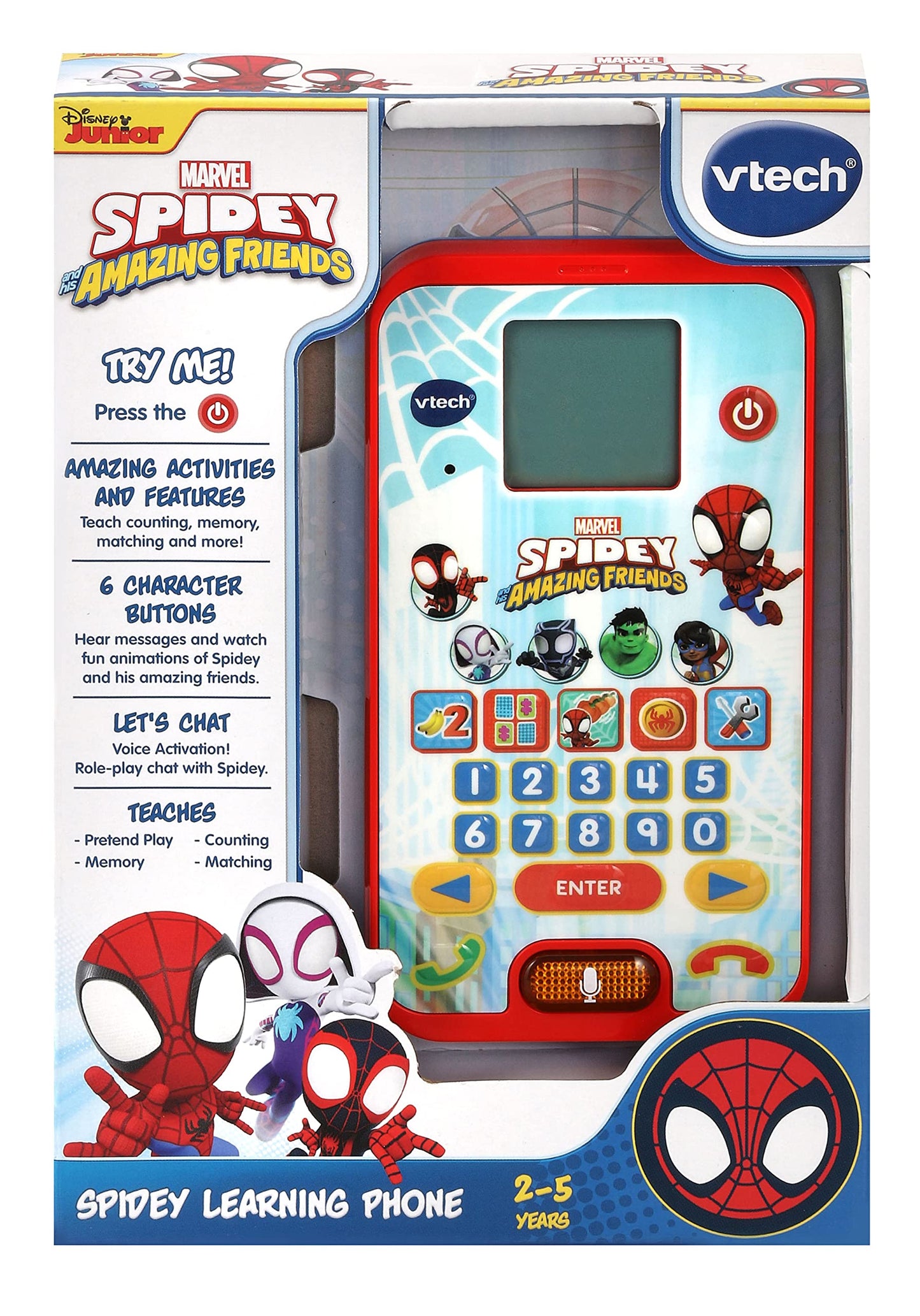 Vtech Spidey And Friends Phone