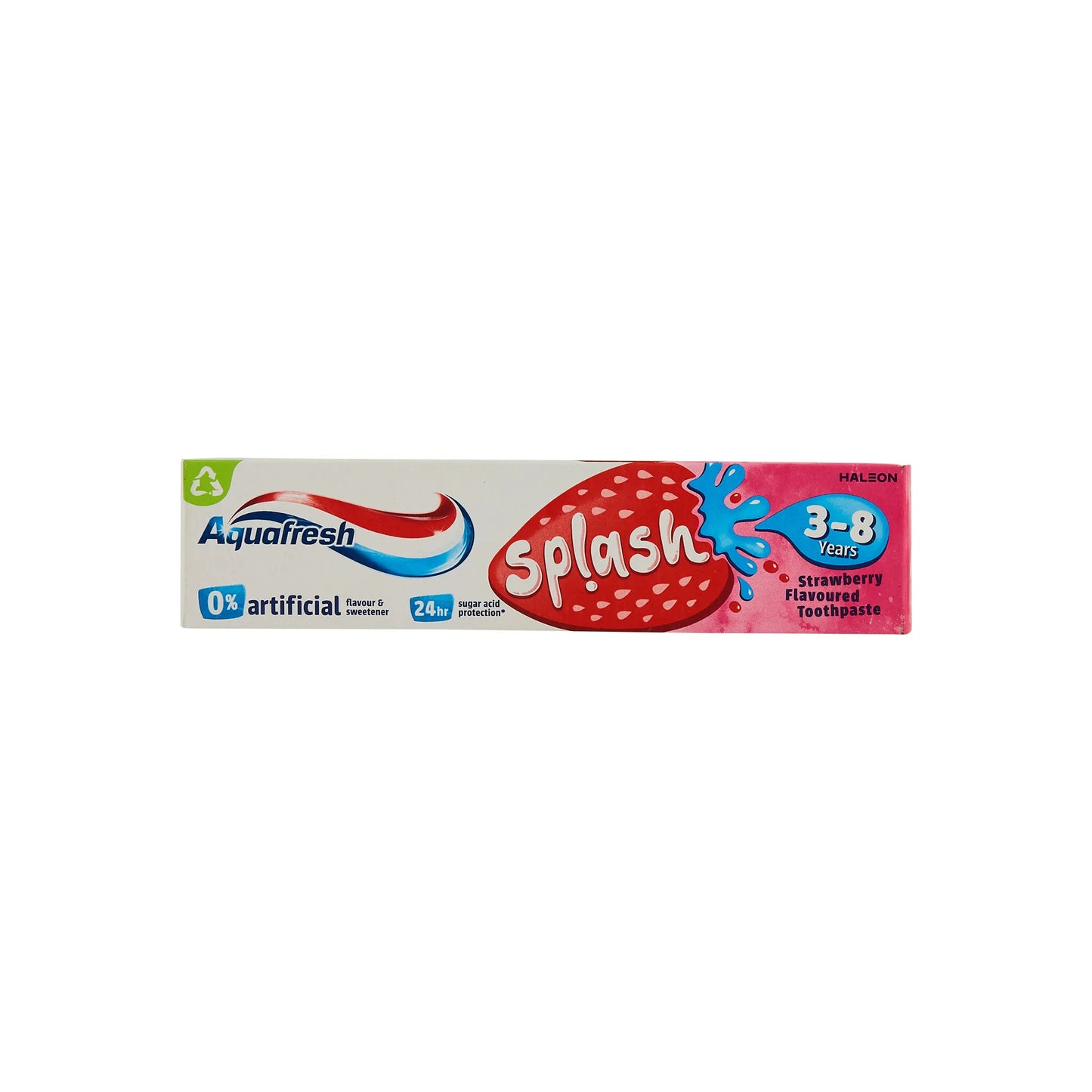 Aquafresh Kids Toothpaste, Splash 3-8 years Strawberry & Mint Flavour 75ml