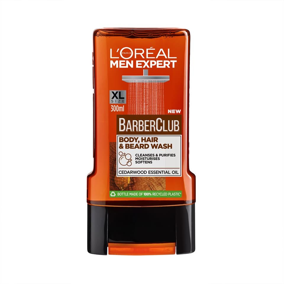 L'Oreal Men Expert Barber Club Body, Hair & Beard Wash 400ml