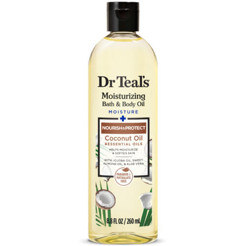 Dr Teal's Coconut Oil Moisturizing Bath & Body Oil