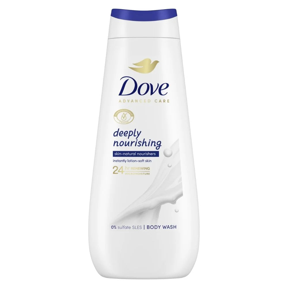 Dove Deeply Nourishing Advanced Care Body Wash Shower Gel 400ml