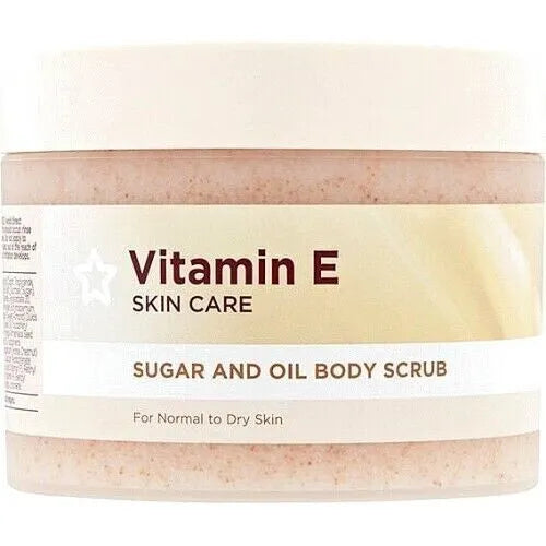 Superdrug Vitamin E Sugar Oil Body Scrub 300ml