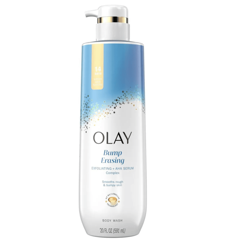 Olay Bump Erasing Exfoliating Body Wash with AHA Serum Complex - 591 ml