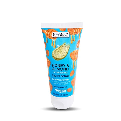 Beauty Formulas Honey & Almond Facial Scrub 150ml