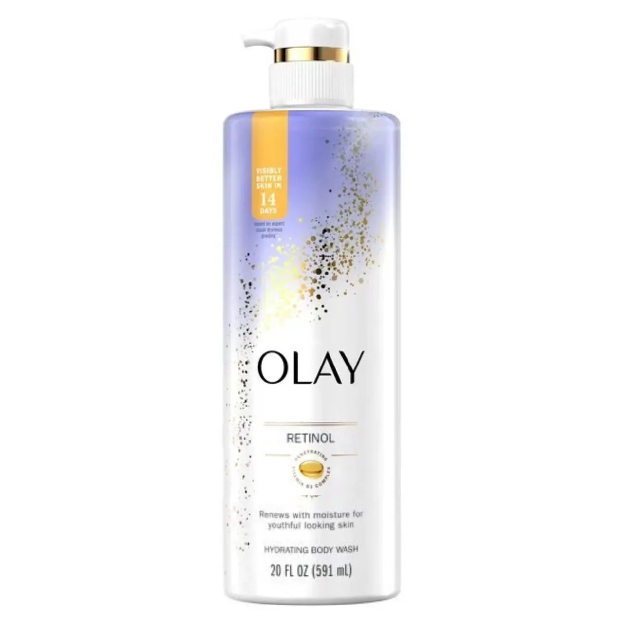 Olay retinol moisturising body wash 591ml