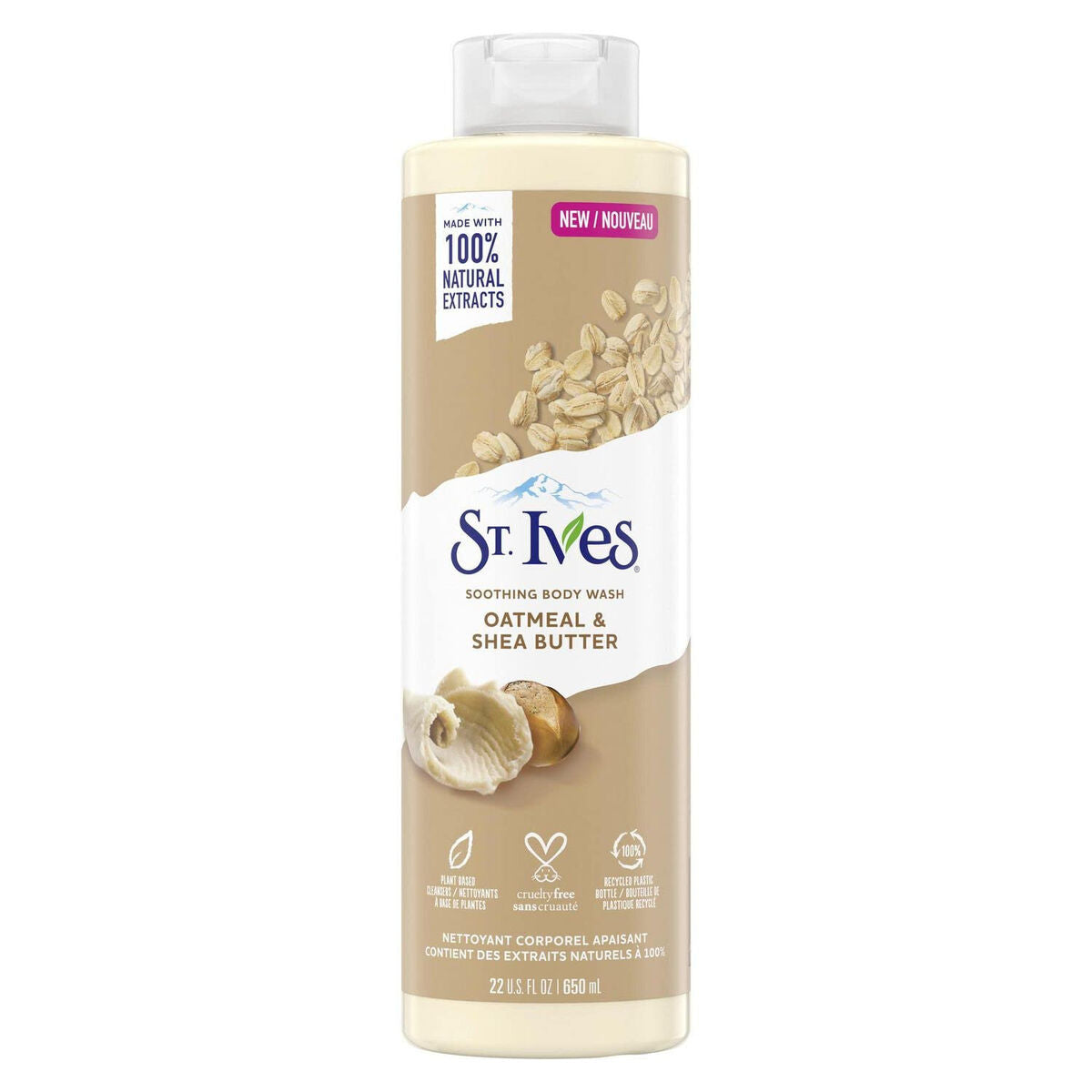 St. Ives soothing body wash Oatmeal & Shea butter 650ml