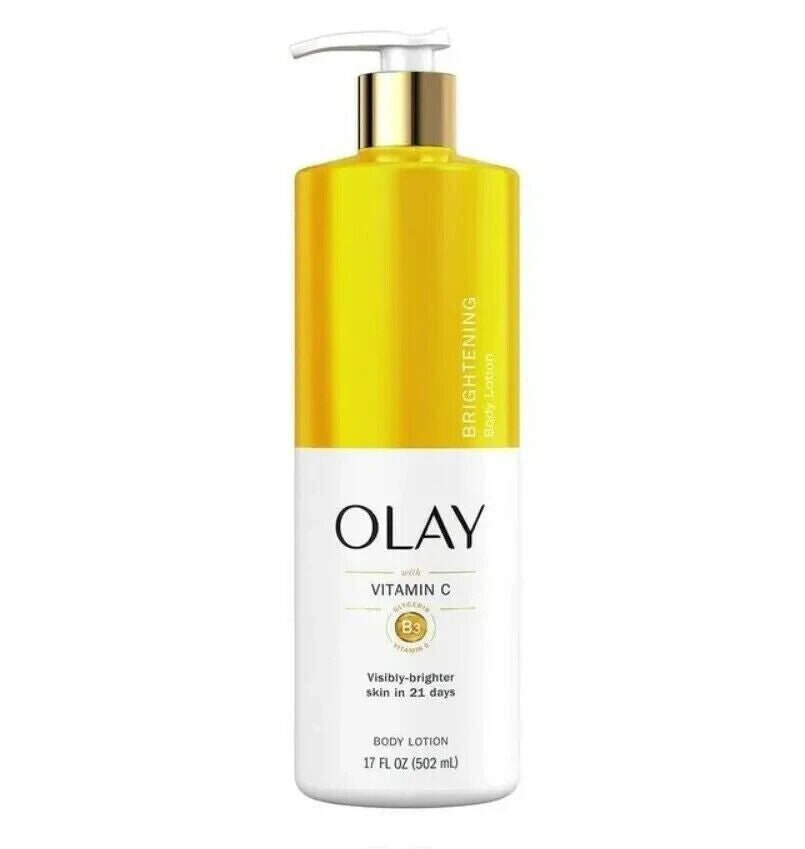 Olay Vitamin C & Vitamin B3,Brightening & Hydrating Body Lotion 502ml