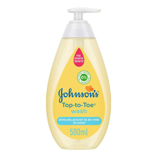 Johnson’s top-to-toe wash