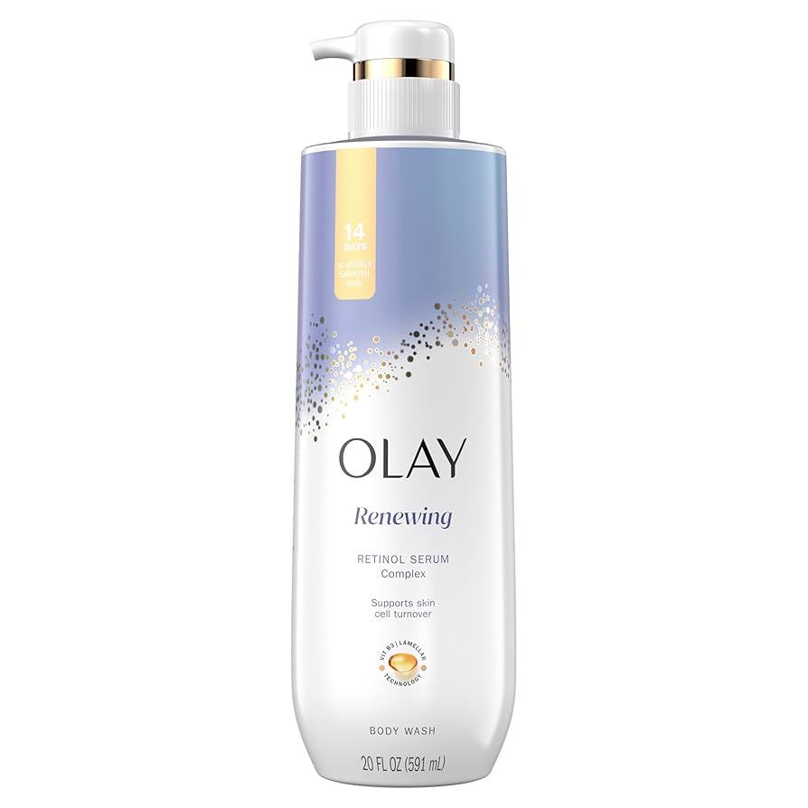 Olay Cleansing & Renewing Body Wash with Vitamin B3 and Retinol - Scented - 20 fl oz/ 591ml