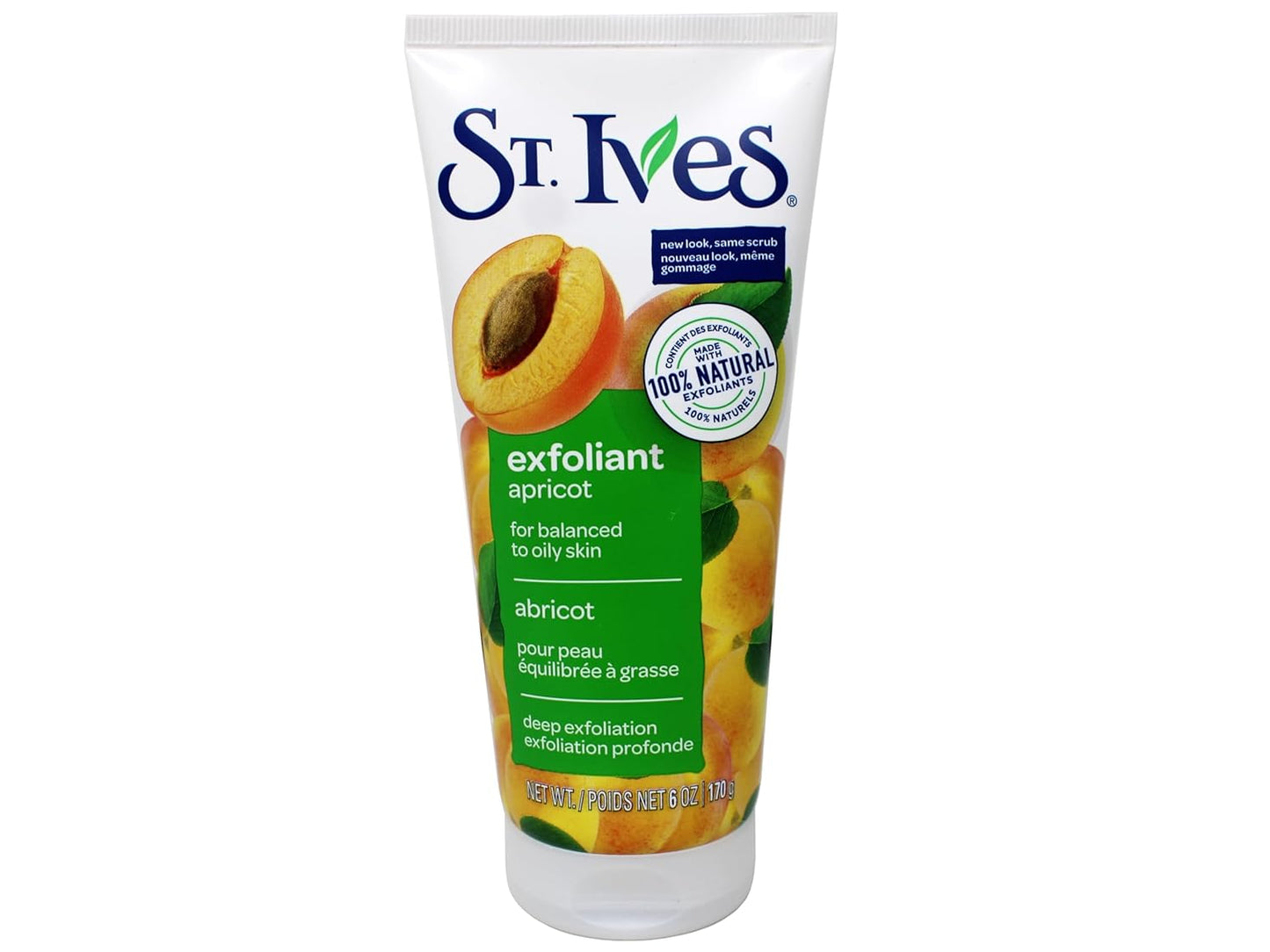 St. Ives Apricot Face Exfoliant for Balanced to Oily Skin - 6floz/170g
