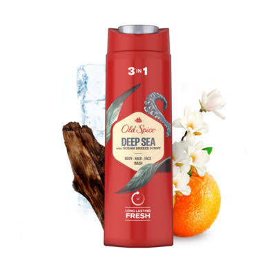 Old Spice Deep Sea Shower Gel For Men 400ml