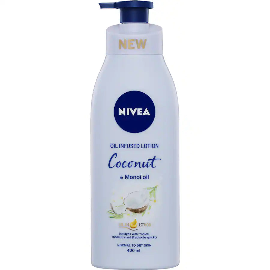 NIVEA Coconut & Monoi Oil Body Lotion for Normal Skin 400ml
