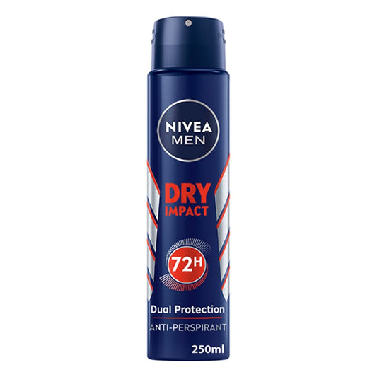 NIVEA MEN Dry Impact Anti-Perspirant Deodorant Spray 250ml