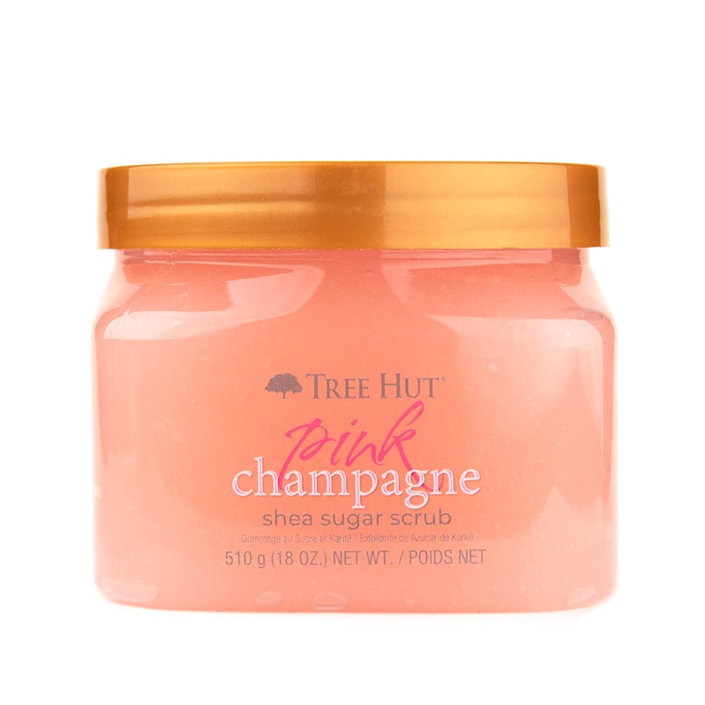 Tree Hut Pink Champagne Shea Sugar Scrub 18 Oz