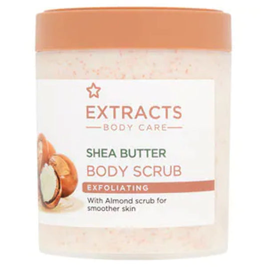 Superdrug Extracts Shea Butter Body Scrub 465ml