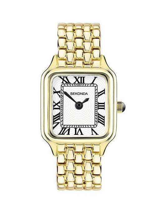 Sekonda Women's Monica Maxi Gold Alloy Bracelet Watch
