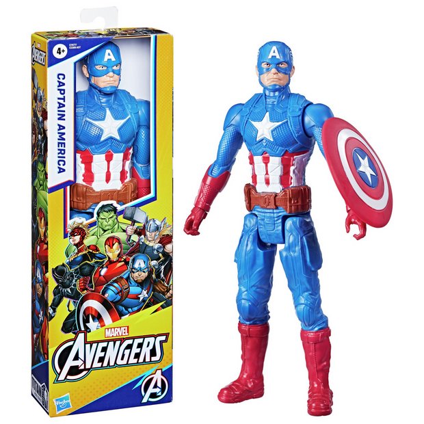 Avengers Titan Hero Captain America Action Figure