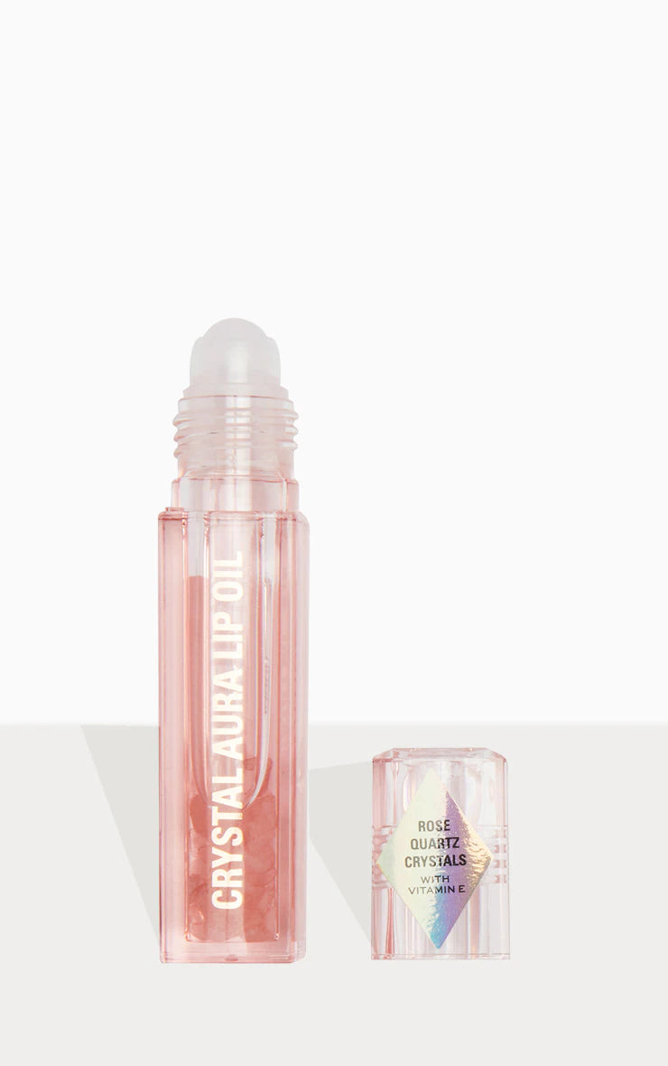 MAKEUP REVOLUTION CRYSTAL AURA LIP OIL ROSE QUARTZ 2.5ml