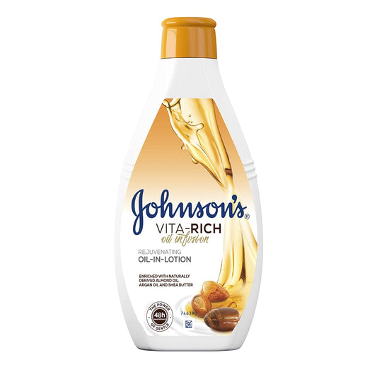Johnsons Vita-Rich Oil Infusion Body Lotion 400ml