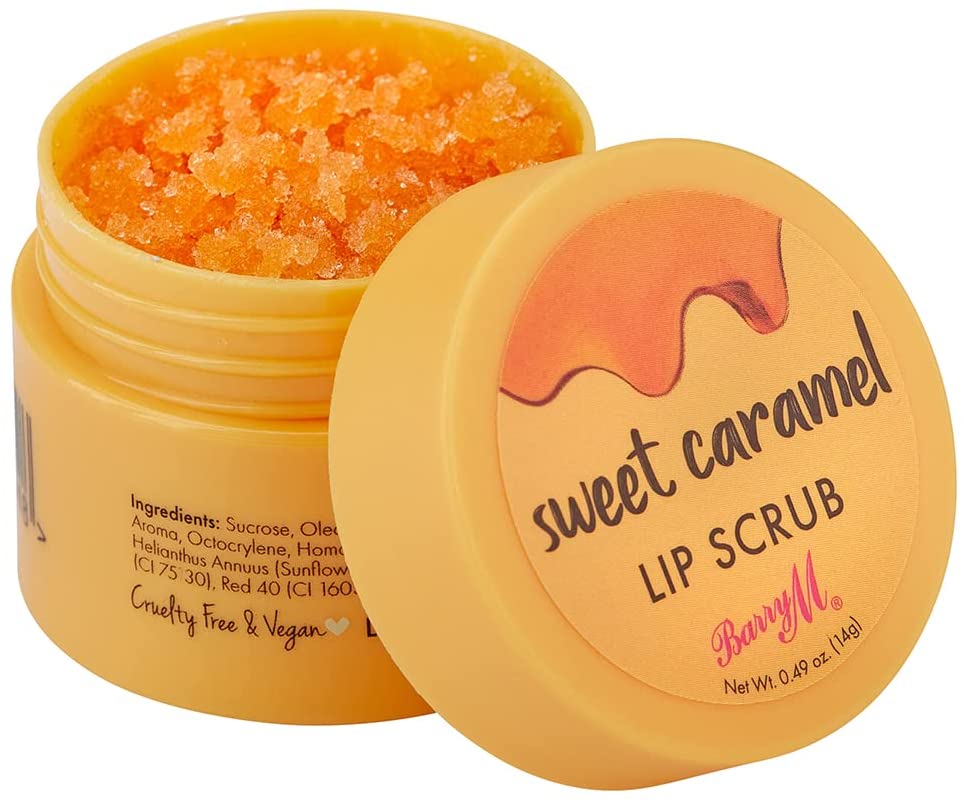 Barry M lip scrub sweet caramel