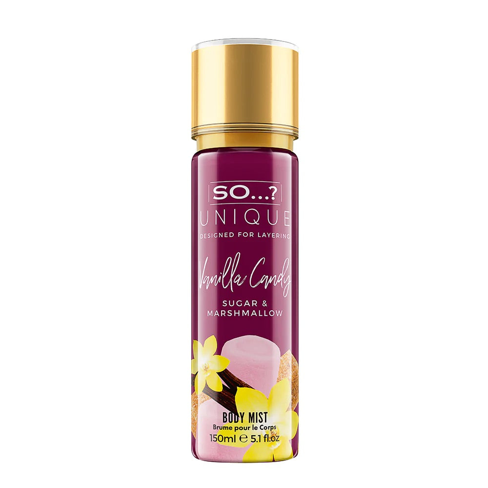 So...? Unique Vanilla Candy Body Mist 150ml