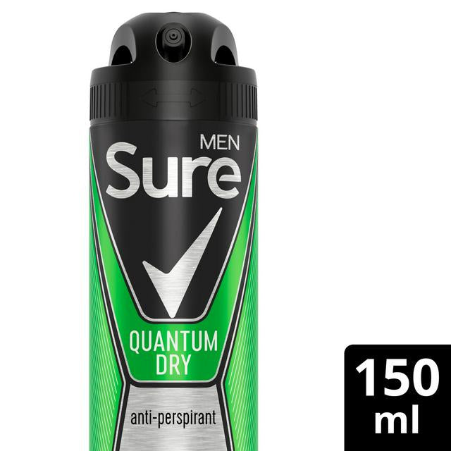 Sure Quantum Anti Perspirant Deodorant For Men 150ml