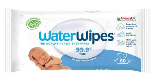 Water Wipes Sensitive Baby Wipes 60's