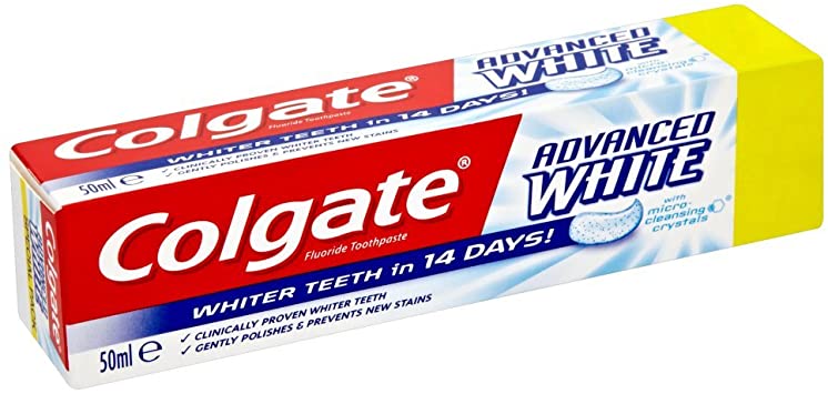 Colgate Advanced Whitening Toothpaste 50ml