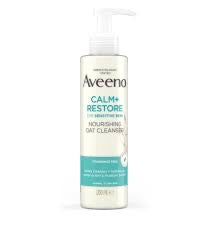 Aveeno Face Calm & Restore Nourishing Oat Cleanser 200ml