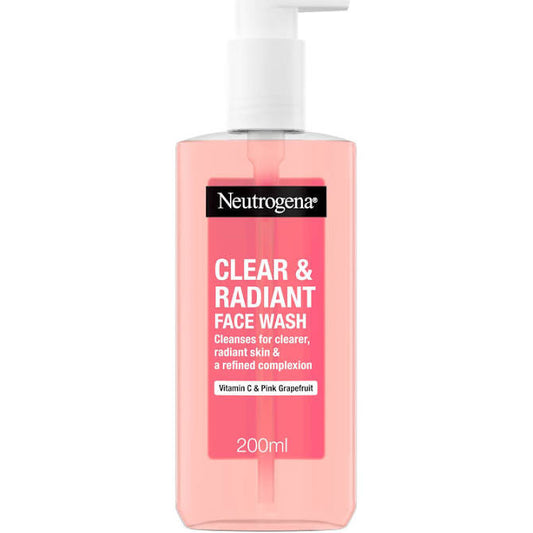 NEUTROGENA Clear & Radiant Face Wash with Vitamin C