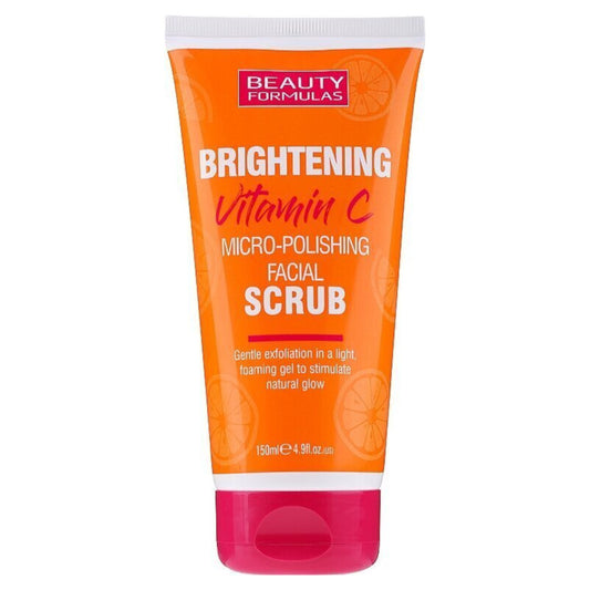 Beauty Formulas Vitamin C Bright Facial Scrub 150ml