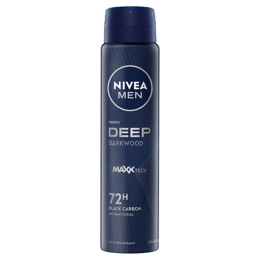 NIVEA MEN DEEP BLACK CARBON 250ML SPRAY