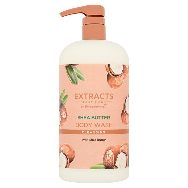 Superdrug Extracts Shea Body Wash 1L