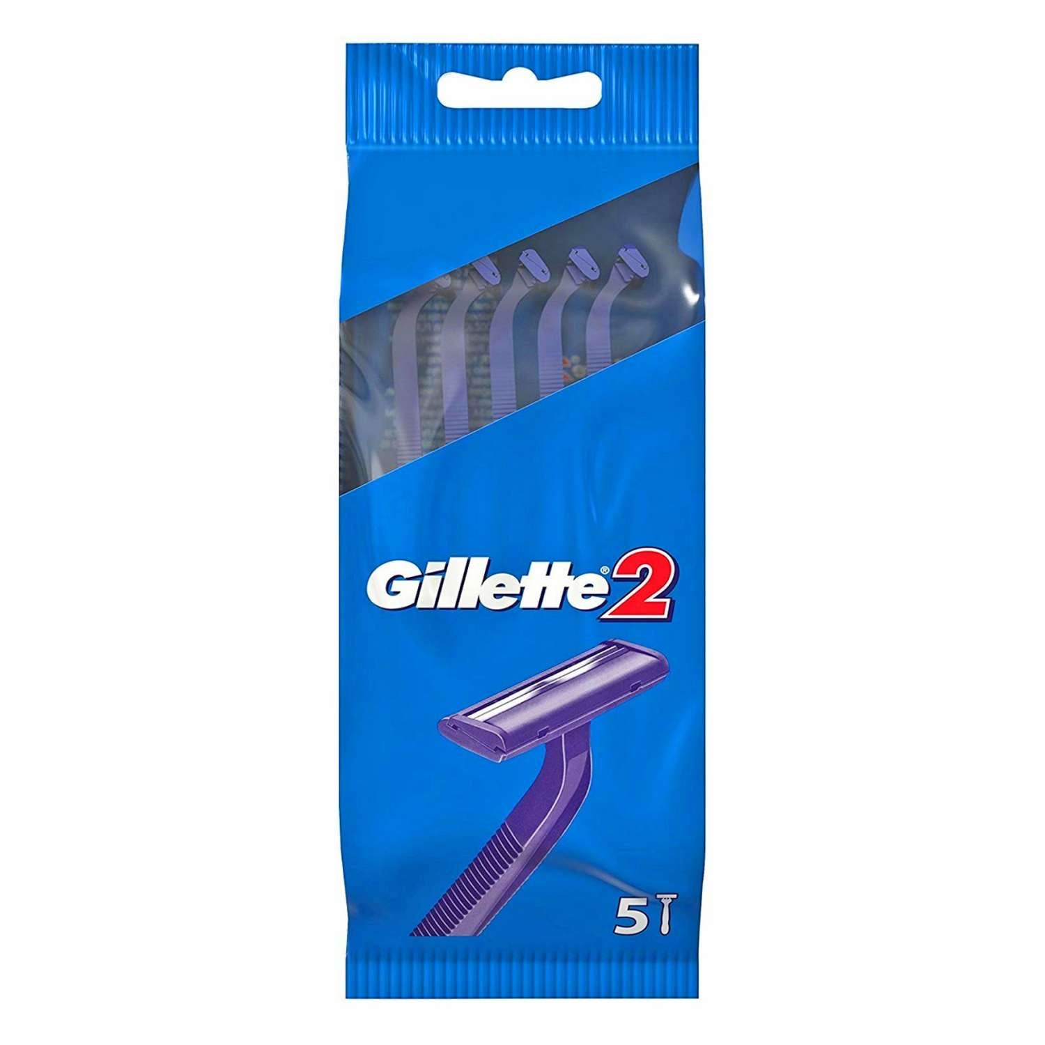 Gillette G2 Disposable Razor 5 pack – allessentials